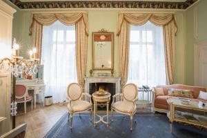 Posezení v ubytování Hotel Belle Epoque