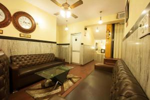Posezení v ubytování Hotel Lal's Haveli