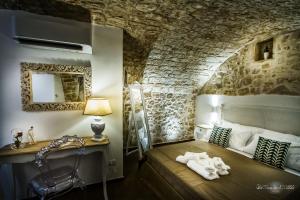 Postel nebo postele na pokoji v ubytování Beatrice rooms