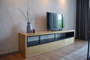 TV a/nebo společenská místnost v ubytování Poti Apartments