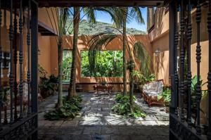 Vonkajšia záhrada v ubytovaní Hotel Emblemático San Marcos