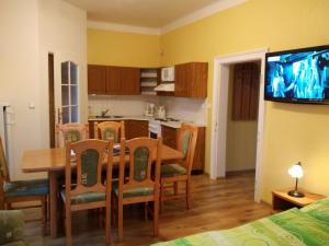 Kuchyňa alebo kuchynka v ubytovaní Apartmány Ilona