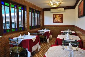 Restaurace v ubytování Riad La Maison Verte