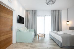 Postel nebo postele na pokoji v ubytování Suites Sole