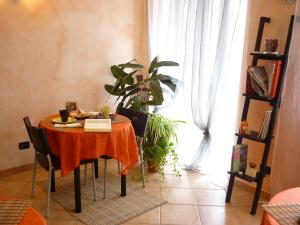 Knihovna v bed and breakfast