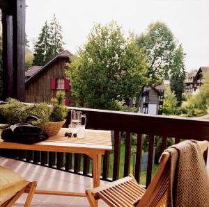 Balkón nebo terasa v ubytování Hapimag Ferienwohnungen Braunlage