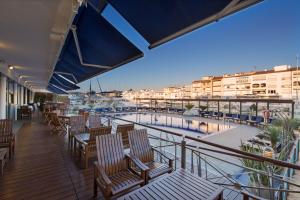 Balkón alebo terasa v ubytovaní Hotel Port Salins by Pierre & Vacances