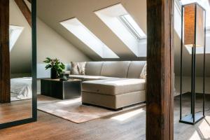 Posezení v ubytování Le Bijou LQ80 Jacuzzi Penthouse