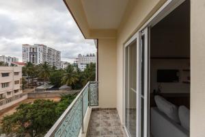 Balkón alebo terasa v ubytovaní Mistyblue Serviced Apartments