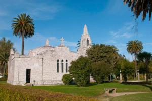 Vonkajšia záhrada v ubytovaní New Ático en la Isla de la Toja