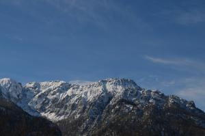 Splošen pogled na gorovje oz. razgled na gore, ki ga ponuja apartma
