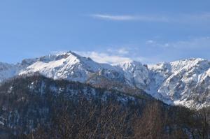 Splošen pogled na gorovje oz. razgled na gore, ki ga ponuja apartma