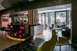 Area soggiorno di Design Oberosler Hotel