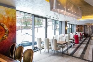 Area soggiorno di Design Oberosler Hotel