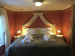 Letto o letti in una camera di Sundbyholms Slott