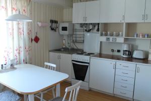 Kuchyň nebo kuchyňský kout v ubytování Lepa Guest House