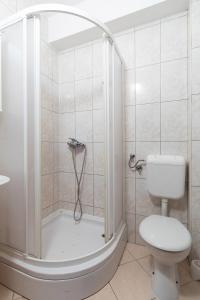 Koupelna v ubytování Villa Suzana
