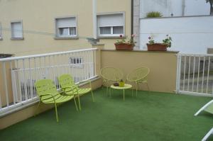 A balcony or terrace at Ultreia