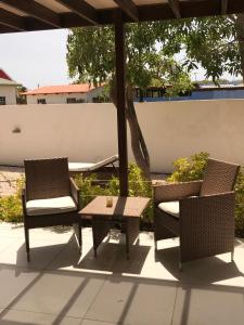 Balkón nebo terasa v ubytování Malika Apartments