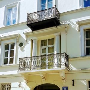 Balkon lub taras w obiekcie Marta Old Town Apartment
