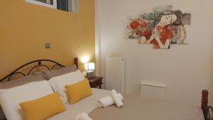 Posteľ alebo postele v izbe v ubytovaní Cozy Apartments near the airport