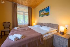 Letto o letti in una camera di Becho House