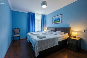 Letto o letti in una camera di Becho House