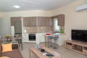Kuchyň nebo kuchyňský kout v ubytování Lazaros Home