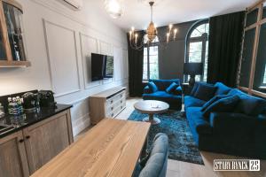 Kuchyňa alebo kuchynka v ubytovaní Apartamenty Stary Rynek 25 Toruń