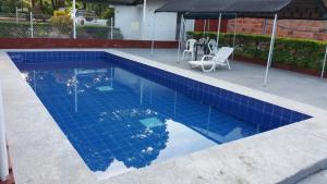 Bazén v ubytování Hotel Campo Verde nebo v jeho okolí
