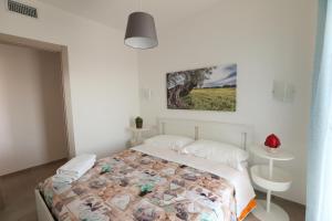 Postel nebo postele na pokoji v ubytování Casa cielo&mare