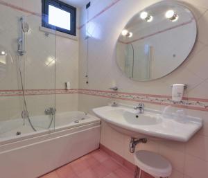 Koupelna v ubytování Best Western Hotel Dei Cavalieri