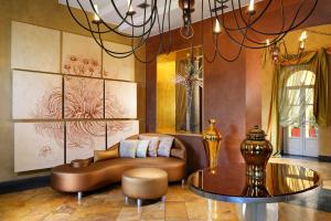 Posezení v ubytování Villa Appiani Hotel