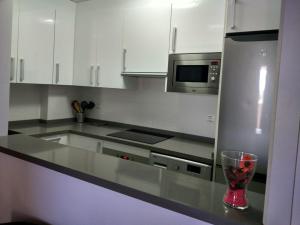 Kuchyňa alebo kuchynka v ubytovaní Precioso Apartamento Frente Al Mar