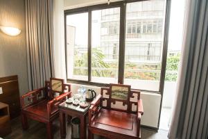 Posezení v ubytování My Lan Hanoi Hotel