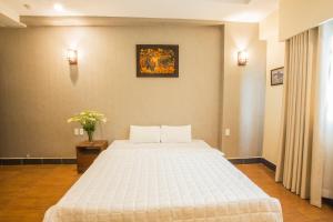 Voodi või voodid majutusasutuse My Lan Hanoi Hotel toas