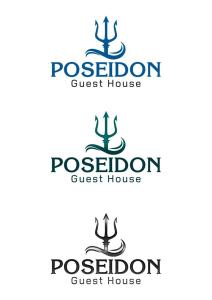 ヴィシェンフカにあるGuest House Poseidonの錨付きゲストハウスのロゴ
