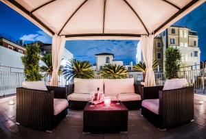 Balkón nebo terasa v ubytování Hotel Ponte Sisto