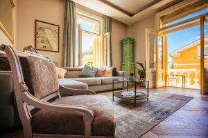 Posedenie v ubytovaní Premium Apartments Villa Herkules