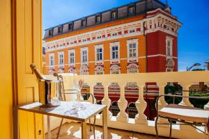 Balkón alebo terasa v ubytovaní Premium Apartments Villa Herkules