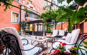 Posezení v ubytování Hotel Ponte Sisto