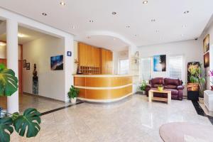 a lobby of a hospital with a waiting room at Villa Vicko in Starigrad-Paklenica