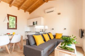 Kuchyň nebo kuchyňský kout v ubytování ecoGrusApartments
