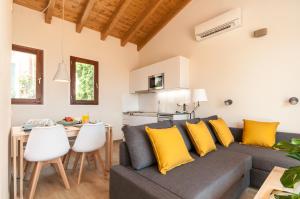 Kuchyň nebo kuchyňský kout v ubytování ecoGrusApartments