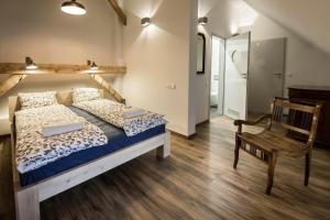 Posteľ alebo postele v izbe v ubytovaní Sewa Apartments