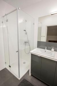 Kúpeľňa v ubytovaní Sewa Apartments