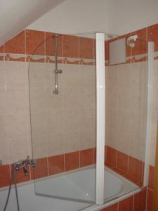Koupelna v ubytování HOLIV Apartman