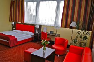 Posteľ alebo postele v izbe v ubytovaní Best Western Plus Amedia Art Salzburg
