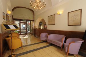 Posezení v ubytování Hotel Ristorante Amitrano