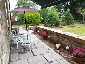 En have udenfor Elgin Self Catering Holiday Cottage